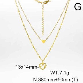 SS Necklaces  TN6001089bhbl-908