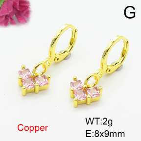Fashion Copper Earrings  F6E403665baka-L002