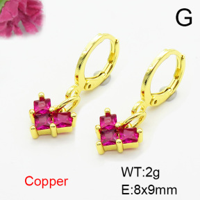 Fashion Copper Earrings  F6E403666baka-L002