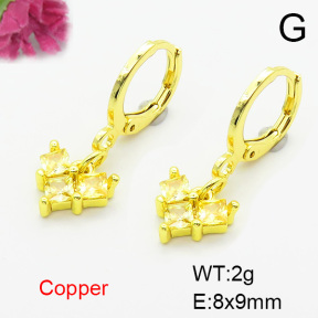 Fashion Copper Earrings  F6E403667baka-L002