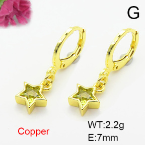 Fashion Copper Earrings  F6E403670baka-L002