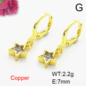 Fashion Copper Earrings  F6E403671baka-L002