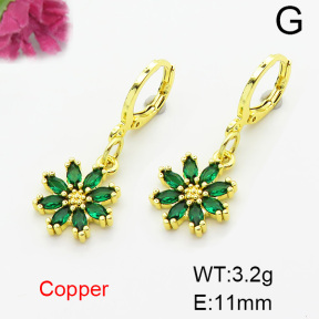 Fashion Copper Earrings  F6E403677ablb-L002