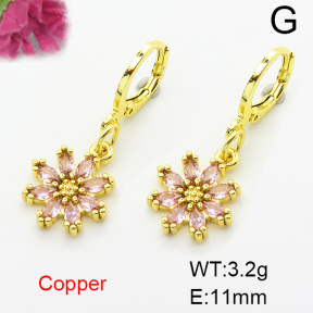 Fashion Copper Earrings  F6E403679ablb-L002