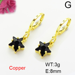 Fashion Copper Earrings  F6E403681baka-L002