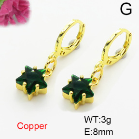 Fashion Copper Earrings  F6E403682baka-L002