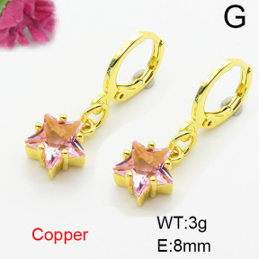 Fashion Copper Earrings  F6E403683baka-L002
