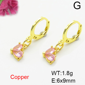 Fashion Copper Earrings  F6E403686aajm-L002