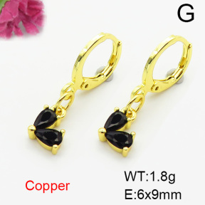 Fashion Copper Earrings  F6E403687aajm-L002