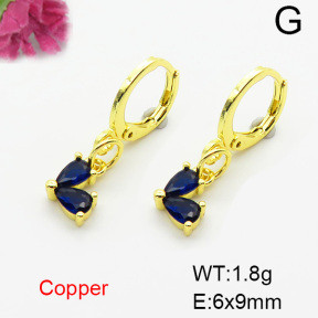 Fashion Copper Earrings  F6E403688aajm-L002