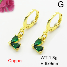 Fashion Copper Earrings  F6E403690aajm-L002