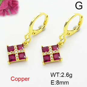 Fashion Copper Earrings  F6E403693ablb-L002