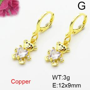 Fashion Copper Earrings  F6E403696baka-L002