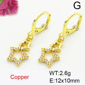Fashion Copper Earrings  F6E403698baka-L002