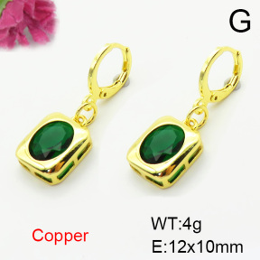 Fashion Copper Earrings  F6E403700ablb-L002