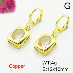 Fashion Copper Earrings  F6E403702ablb-L002