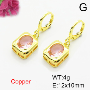 Fashion Copper Earrings  F6E403703ablb-L002