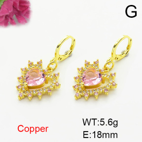 Fashion Copper Earrings  F6E403705vbnb-L002