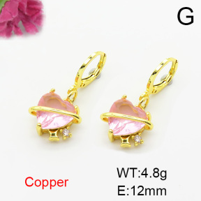 Fashion Copper Earrings  F6E403713ablb-L002