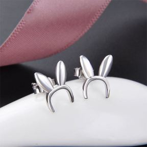 925 Silver Earrings  Weight:0.9g  E:8*9.5mm  JE1568bhbi-M112  YJ00970