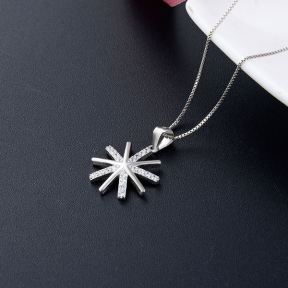 925 Silver Pendant(No Chain)  Weight:1.6g  P:15.5*23.4mm  JP1553vhov-M112  YJ00640