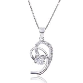 925 Silver Pendant(No Chain)  Weight:1.5g  P:12.5*26.8mm  JP1557vhmn-M112  YJ00866