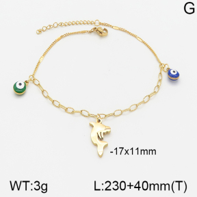 Stainless Steel Anklets  5A9000503vbmb-610