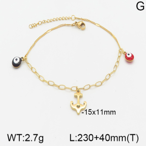 Stainless Steel Anklets  5A9000504vbmb-610