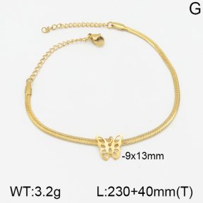 Stainless Steel Anklets  5A9000506vbmb-610