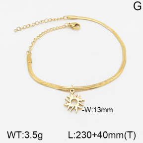 Stainless Steel Anklets  5A9000509vbmb-610