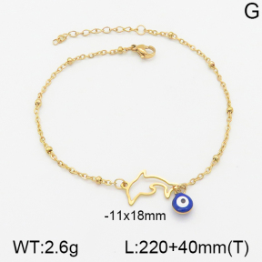 Stainless Steel Anklets  5A9000514ablb-610