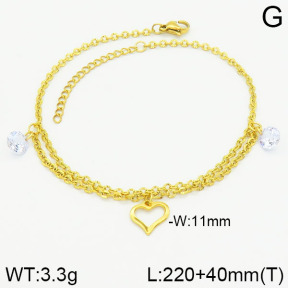 Stainless Steel Anklets  2A9000645vbmb-610
