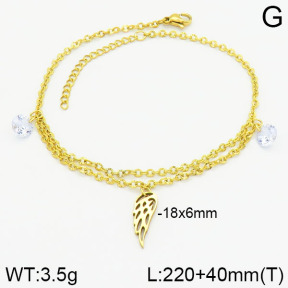 Stainless Steel Anklets  2A9000647vbmb-610