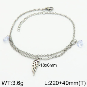 Stainless Steel Anklets  2A9000648ablb-610
