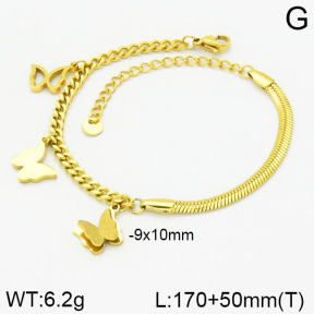 Stainless Steel Bracelet  2B2001189bhia-662