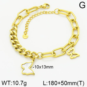Stainless Steel Bracelet  2B3001066bhia-662