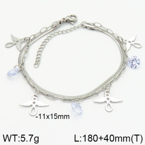 Stainless Steel Bracelet  2B4001531bvpl-610