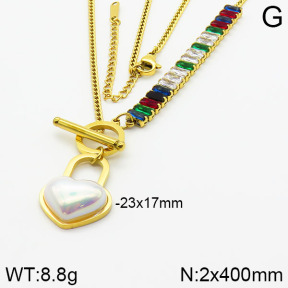 Stainless Steel Necklace  2N4000845vhkb-662