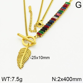 Stainless Steel Necklace  2N4000846vhkb-662