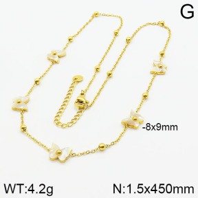 Stainless Steel Necklace  2N4000853ahjb-662