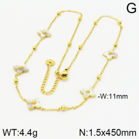 Stainless Steel Necklace  2N4000860ahjb-662