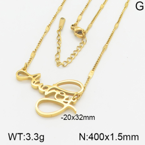 Stainless Steel Necklace  5N2001164bhia-261