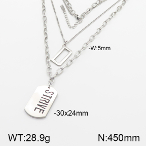 Stainless Steel Necklace  5N2001182ahlv-261