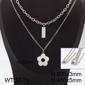 Stainless Steel Necklace  5N2001183ahjb-261