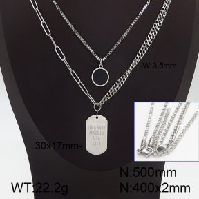 Stainless Steel Necklace  5N2001184ahjb-261