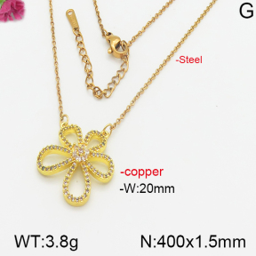 Fashion Copper Necklace  F5N400521vhkb-K69