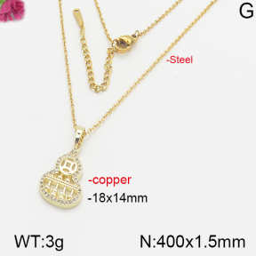 Fashion Copper Necklace  F5N400525vhha-K69