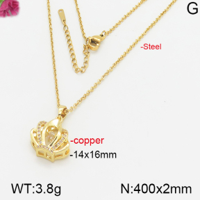 Fashion Copper Necklace  F5N400526vhha-K69