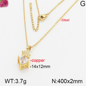 Fashion Copper Necklace  F5N400527vhha-K69