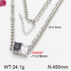 Fashion Copper Necklace  F5N400534vhnl-K69